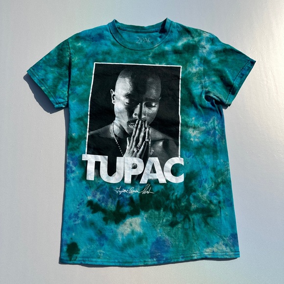 Tupac Tie Dye Tee - Picture 1 of 6